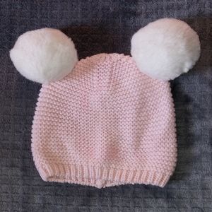 😍SALE!😍 Pink baby girl beanie